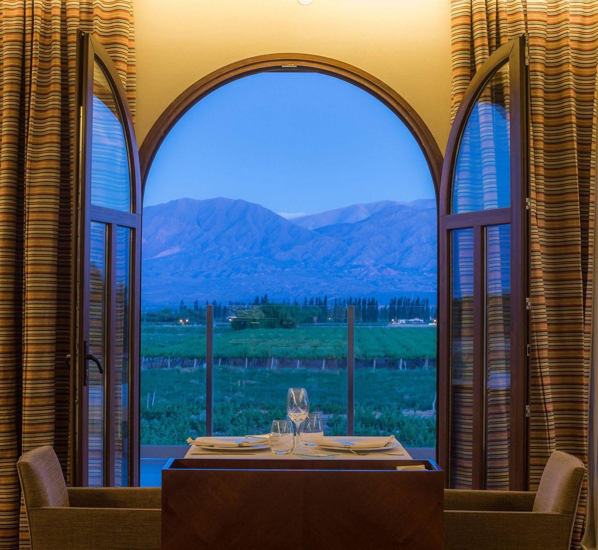 Grace Cafayate Hotel Luaran gambar View from the restaurant