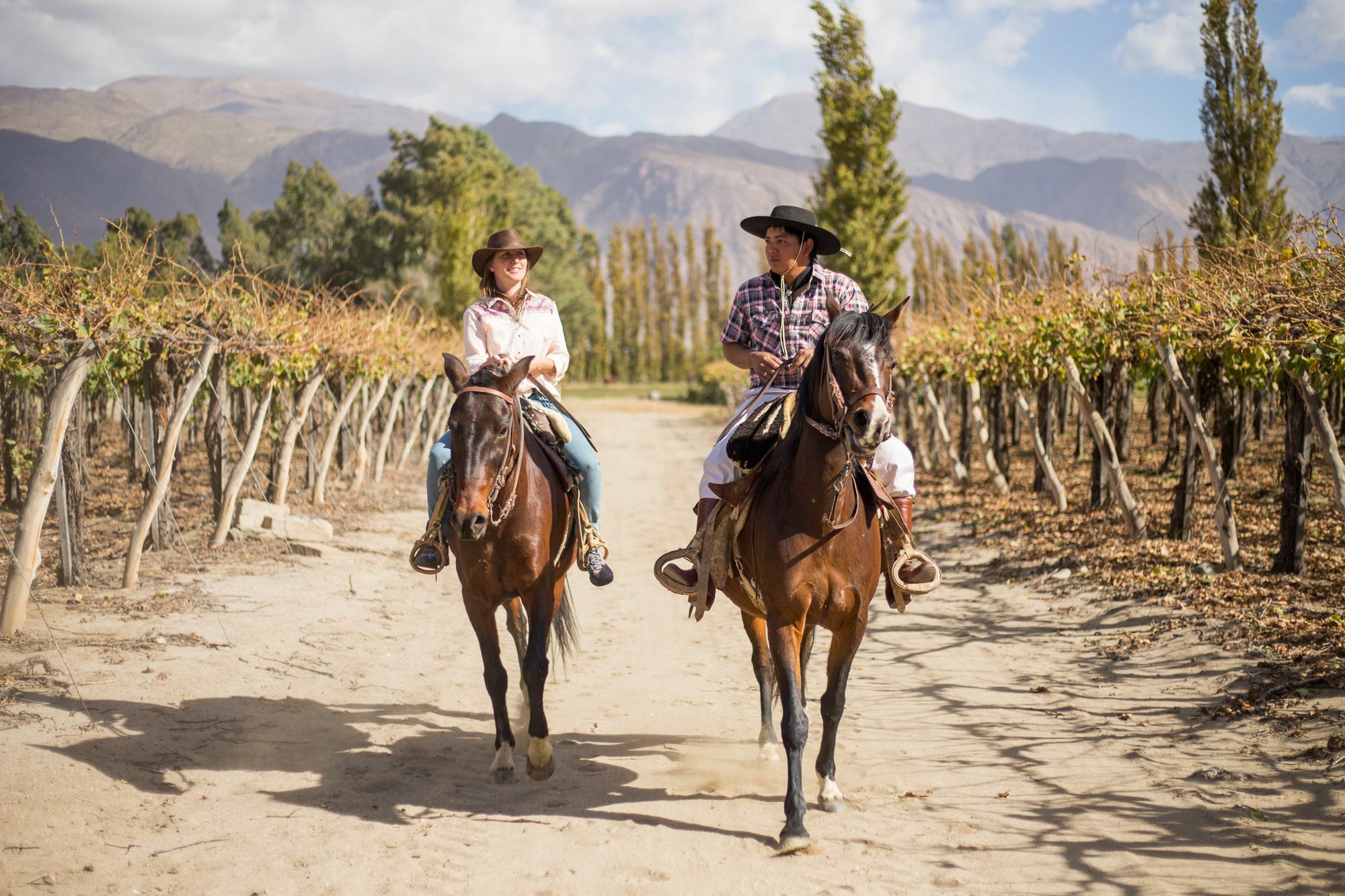 Grace Cafayate Hotel Luaran gambar Horse riding in the wine region of Mendoza